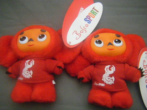 赤チェブラーシカ 赤いユニフォーム