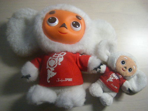 トリノオリンピック チェブラーシカ ぬいぐるみ