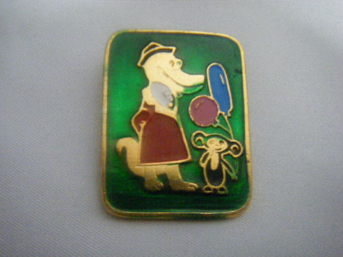 チェブ&ゲーナ ふうせん ピンバッチ