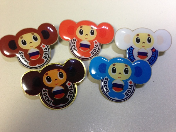 ソチオリンピック ピンバッジ